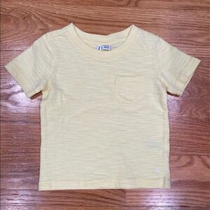 Janie and Jack Yellow Pocket Tee